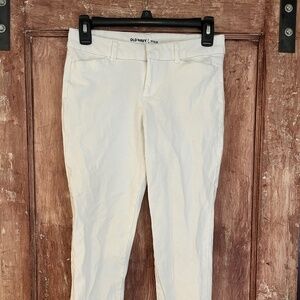 Old Navy white pixie pant
